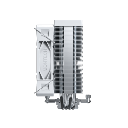 Вентилятор для процессора Montech NX400 (W) TDP 220W 4-pin 1851/1700/1200/115X/AM5/AM4 White