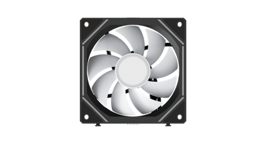 Вентилятор для корпуса Ocypus Gamma F12 UNI BK ARGB 1x(123x120x25mm), 800-1800 RPM Черный
