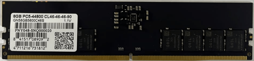 Оперативная память  8GB GEIL 5600MHz DDR5 UDIMM PC5-44800 46-46-46-90 GN58GB5600C46S Bulk