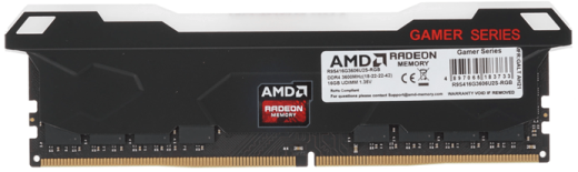 Оперативная память 16GB DDR4 3600MHz AMD Radeon R9 Gamer Series RGB R9S416G3606U2S-RGB
