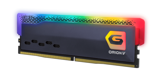 Оперативная память 64GB Kit (2x32GB) GEIL Orion V RGB 5600Mhz DDR5 CL38 GVSG564GB5600C38ADC Grey