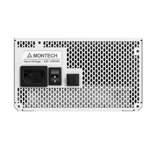 Блок питания Montech 1200W, TITAN PLA 1200W, Full Modular, 80+ PLATINUM, КПД 90%, Fan 135mm, Белый
