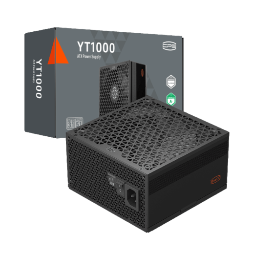 Блок питания PCCooler 1000W, YT1000, Full Modular, PLATINUM, 93.5%, Fan 135mm, Черный, P5-YT1000-P1F