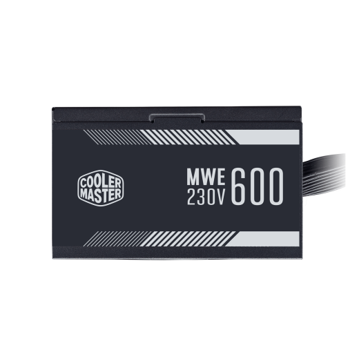 Блок питания CoolerMaster  600W, MWE 600 White V2, Non Modular, КПД 85%, Черный, MPE-6001-ACABW-EU