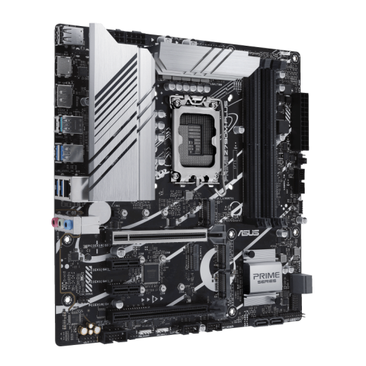 Материнская плата ASUS PRIME Z790M-PLUS, LGA1700 4xDDR5 4xSATA3 3xM.2 HDMI DP mATX
