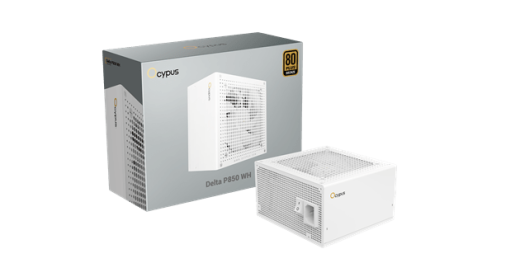Блок питания Ocypus Delta P850 WH 850W Non modular, 80+Bronze, КПД 87 Белый,Delta-P850-B1FDWH025X-EU