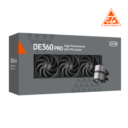 Водяное охлаждение для CPU PCCooler DE360 PRO BK TDP 300W LGA Intel/AMD Black DE360 PRO BK
