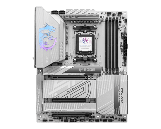 Материнская плата MSI MPG X870E EDGE TI WIFI AM5 4xDDR5 4xSATA3 RAID 4xM.2 HDMI 3xType-C ATX