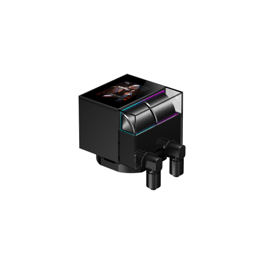 Водяное охлаждение для CPU PCCooler DS360 Display BK TDP 310W 115X/1200/1700/1851/AM4/AM5 Черный