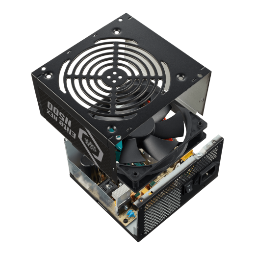 Блок питания CoolerMaster  500W, Elite NEX N500, Non Modular, КПД ≥75%, Черный, MPW-5001-ACBN-BEU