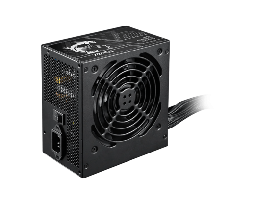 Блок питания MSI  750W, MAG A750BN PCIE5 II, Non Modular, ATX, 80+ BRONZE, >85%, Fan 120mm, Черный