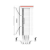 Вентилятор для процессора PCCooler RZ400 V2 WH TDP 245W 4-pin 1851/1700/1200/115X/AM4/AM5 Белый