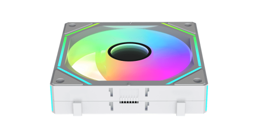 Вентилятор для корпуса Ocypus Gamma F12 UNI WH ARGB 1x(123x120x25mm), 800-1800 RPM Белый