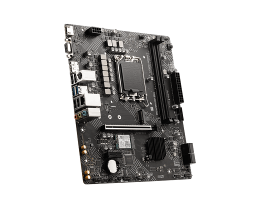 Материнская плата MSI PRO H610M-G WIFI DDR4 LGA1700 H610 2xDDR4 4xSATA3 M.2 VGA DP HDMI mATX