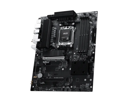 Материнская плата MSI PRO B850-S EVO WIFI AM5 B850 4xDDR5 4xSATA6G RAID 3xM.2 1xDP 1xHDMI ATX