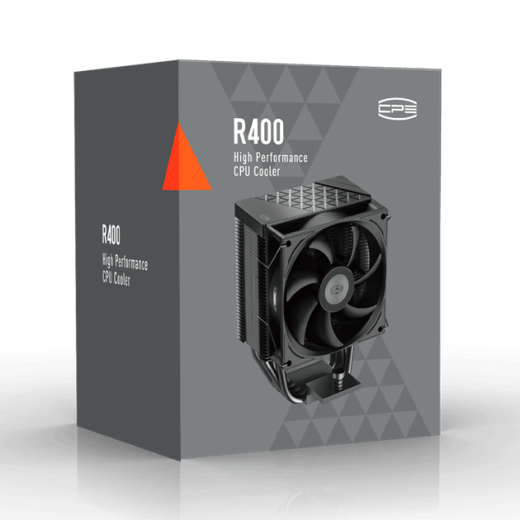 Вентилятор для процессора PCCooler R400 TDP 180W 4-pin 115X/1200/1700/AM4/AM5 Черный