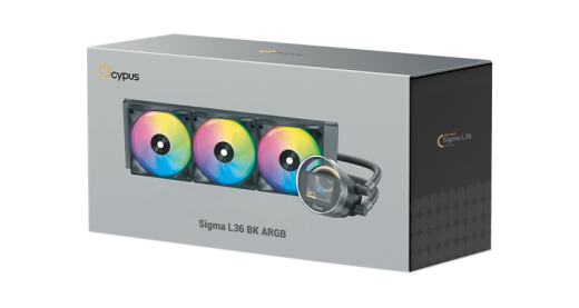 Водяное охлаждение для CPU Ocypus Sigma L36 BK ARGB TDP 300W 4-pin Intel/AMD Черный