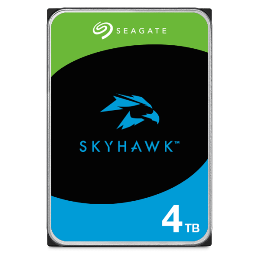 Жесткий диск для видеонаблюдения  4Tb Seagate SkyHawk Surveillance SATA3 3.5" 256Mb ST4000VX016