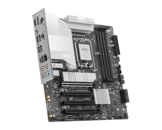 Материнская плата MSI PRO B860M-A WIFI LGA1851 4xDDR5 4xSATA3 RAID 3xM.2 HDMI 2xType-C DP mATX