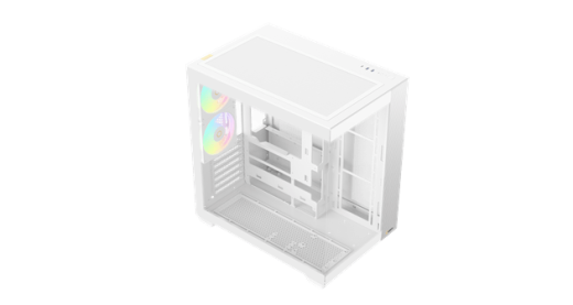 Корпус Ocypus Delta C74 WH ARGB ATX/MATX/ITX, USB3.0x2, Type C, Белый, Delta-C74-WHD200XX-GL