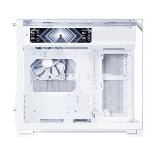 Корпус Lian Li O11 Vision-M Digital White mATX/ITX БП ATX 2xUSB3.0 1xType-C G99.O11VMDW.00 Белый