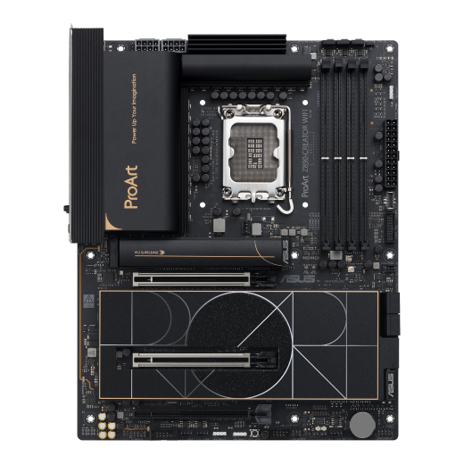 Материнская плата ASUS PROART Z890-CREATOR WIFI LGA1851 4xDDR5 4xSATA 5xM.2 1xHDMI 1xDP WiFi ATX