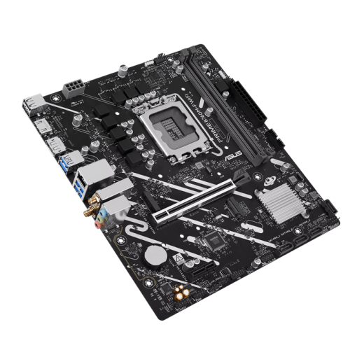 Материнская плата ASUS PRIME B760M-F WIFI, LGA1700 B760 2xDDR5 4xSATA3 2xM.2 RAID 1xHDMI 1xDP mATX