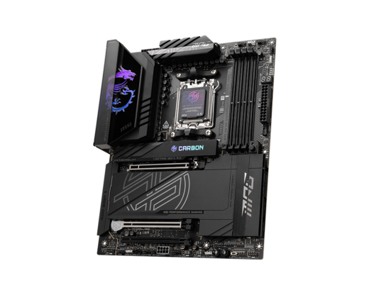 Материнская плата MSI MPG X870E CARBON WIFI AM5 X870E 4xDDR5 4xSATA3 RAID 4xM.2 HDMI DP ATX