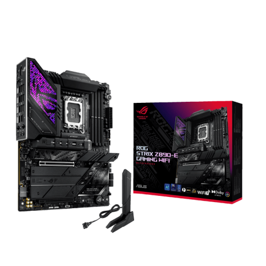 Материнская плата ASUS ROG STRIX Z890-E GAMING WIFI, LGA1851 Z890 4xDDR5 4xSATA3 7xM.2 ATX