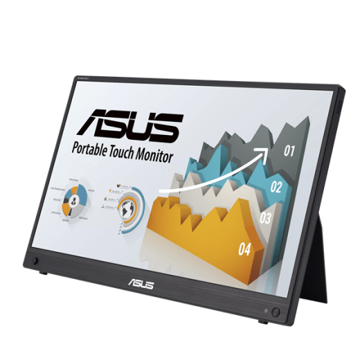 Монитор 15.6" ASUS ZenScreen Touch MB16AMTR IPS 1920x1080 60Hz 4ms 250cd/m2 700:1 2xUSB-C 1xMiniHDMI