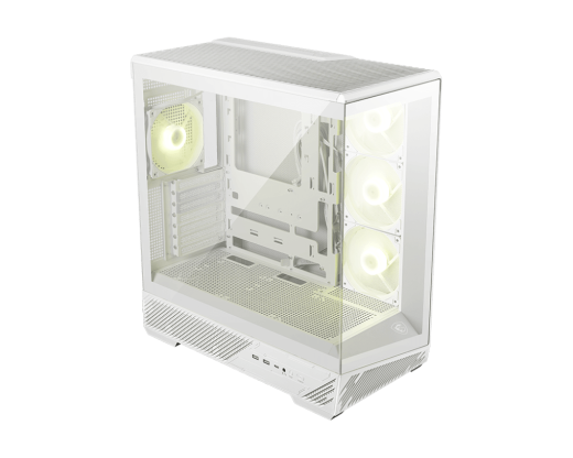 Компьютерный корпус MSI MAG PANO 130R PZ WHITE ATX/mATX/ITX, Back-connect:ATX/mATX Type-C Белый
