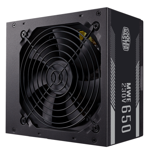 Блок питания CoolerMaster MWE 650 WHITE V2 650W 80 PLUS Standard 230V EU Certified MPE-6501-ACABW-EU