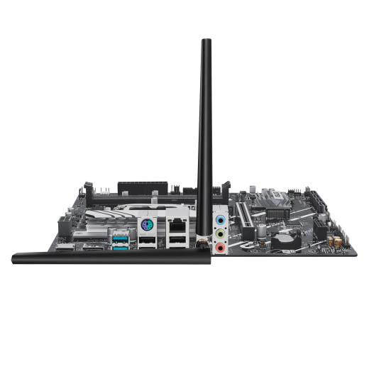 Материнская плата ASUS PRIME H810M-A WIFI, LGA1851 H810 2xDDR5 4xSATA 2xM.2 HDMI DP USB-C mATX
