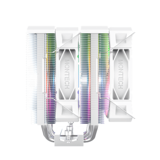 Вентилятор для процессора Montech NX600 ARGB (W) TDP 260W 4-pin 1851/1700/1200/115X/AM5/AM4 White
