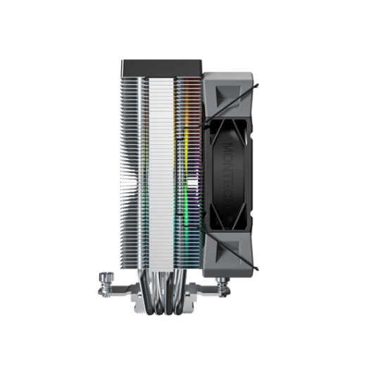 Вентилятор для процессора Montech NX400 ARGB (B) TDP 220W 4-pin 1851/1700/1200/115X/AM5/AM4 Black