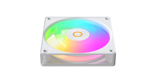 Вентилятор для корпуса Ocypus Gamma F12 Elite WH ARGB 1x(120x120x25mm) 600-1800RPM 56CFM Белый