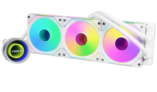 Водяное охлаждение для CPU Lian Li GA II Trinity 360 SL-INF, ARGB 3x120см White G89.GA2T36INW.00