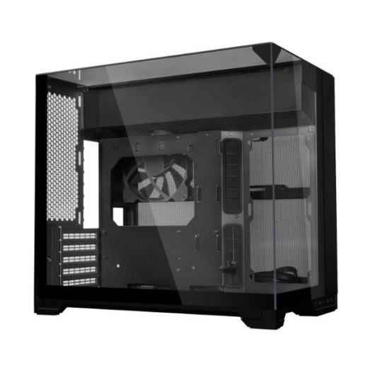 Корпус Lian Li O11 Vision-M Black mATX/ITX БП ATX 2xUSB3.0 1xType-C 1xAudio/Mic G99.O11VMX.00 Черный