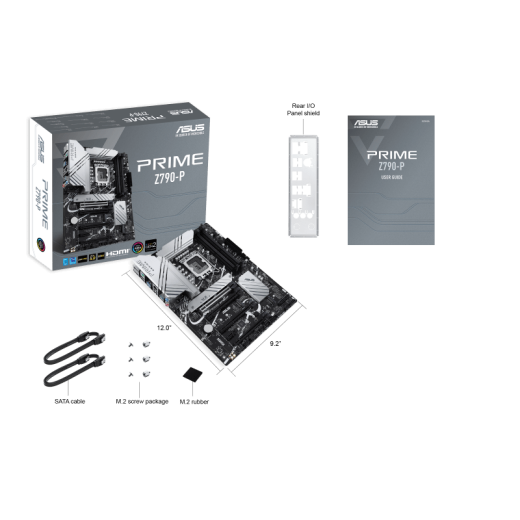Материнская плата ASUS PRIME Z790-P LGA1700 4xDDR5 4xSATA3 Raid 3xM.2 HDMI DP ATX
