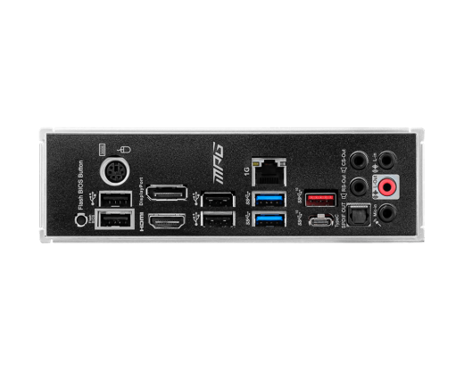 Материнская плата MSI MPG B550 GAMING PLUS AM4 4xDDR4 6xSATA3 RAID 2xM.2 HDMI DP ATX