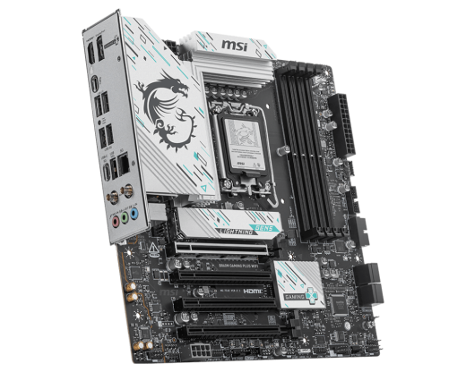 Материнская плата MSI B860M GAMING PLUS WIFI LGA1851 4xDDR5 4xSATA3 RAID 3xM.2 HDMI DP 2xType-C mATX