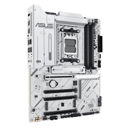 Материнская плата ASUS X870 MAX GAMING WIFI7 W AM5 4xDDR5 4xSATA3 RAID 3xM.2 HDMI 2xUSB-C ATX