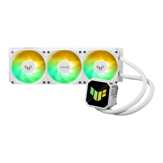 Водяное охлаждение CPU Asus TUF GAMING LC III 360 ARGB WHT 3x120mm Liquid CPU Cooler, PWM, ARGB