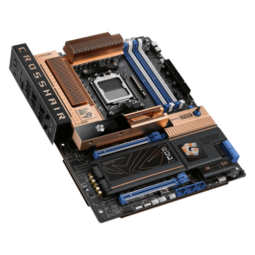 Материнская плата ASUS ROG CROSSHAIR 2006 AM5 X870E 4xDDR5 4xSATA RAID 5xM.2 1xHDMI 2xUSB4 TypeC ATX