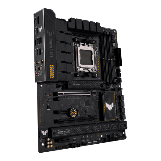 Материнская плата ASUS TUF GAMING B650-PLUS WIFI AM5 4xDDR5 4xSATA3 RAID 3xM.2 DP HDMI ATX