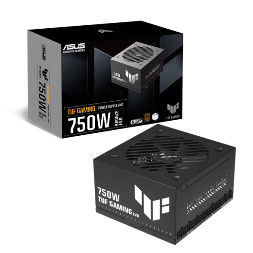 Блок питания ASUS  750W, TUF Gaming 750W Bronze EVO, Full Modular, 80+ BRONZE, TUF-GAMING-750B-EVO