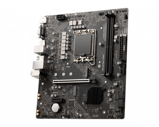 Материнская плата MSI PRO H610M-G DDR4 LGA1700 H610 2xDDR4 4xSATA3 M.2 VGA HDMI DP mATX