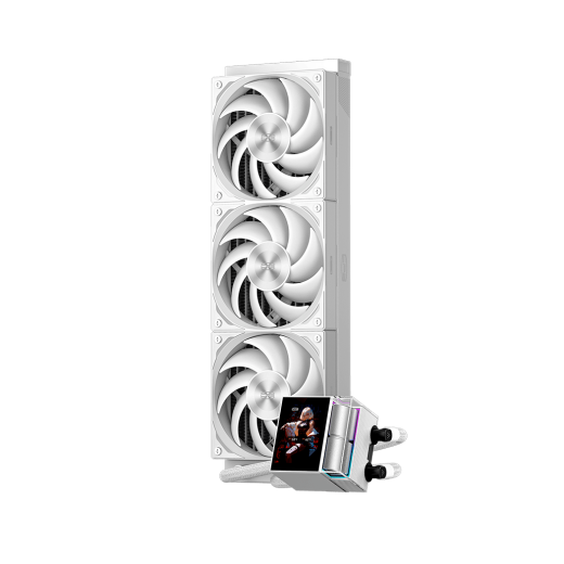 Водяное охлаждение для CPU PCCooler DS360 Display WH TDP 310W 115X/1200/1700/1851/AM4/AM5 Белый