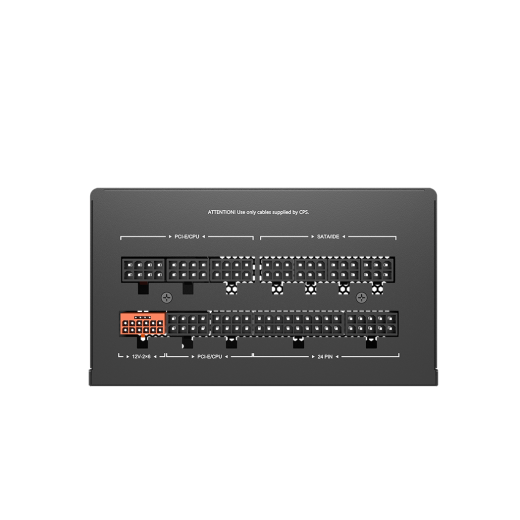 Блок питания PCCooler KN850, 850W, Full Modular, 80PLUS GOLD, Fan 120mm, Черный, P3-KN850-G1F