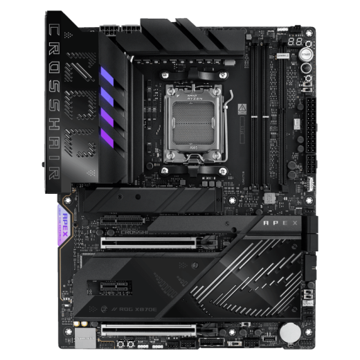 Материнская плата ASUS ROG CROSSHAIR X870E APEX AM5 2xDDR5 4xSATA Raid 5xM.2 3xType-C ATX